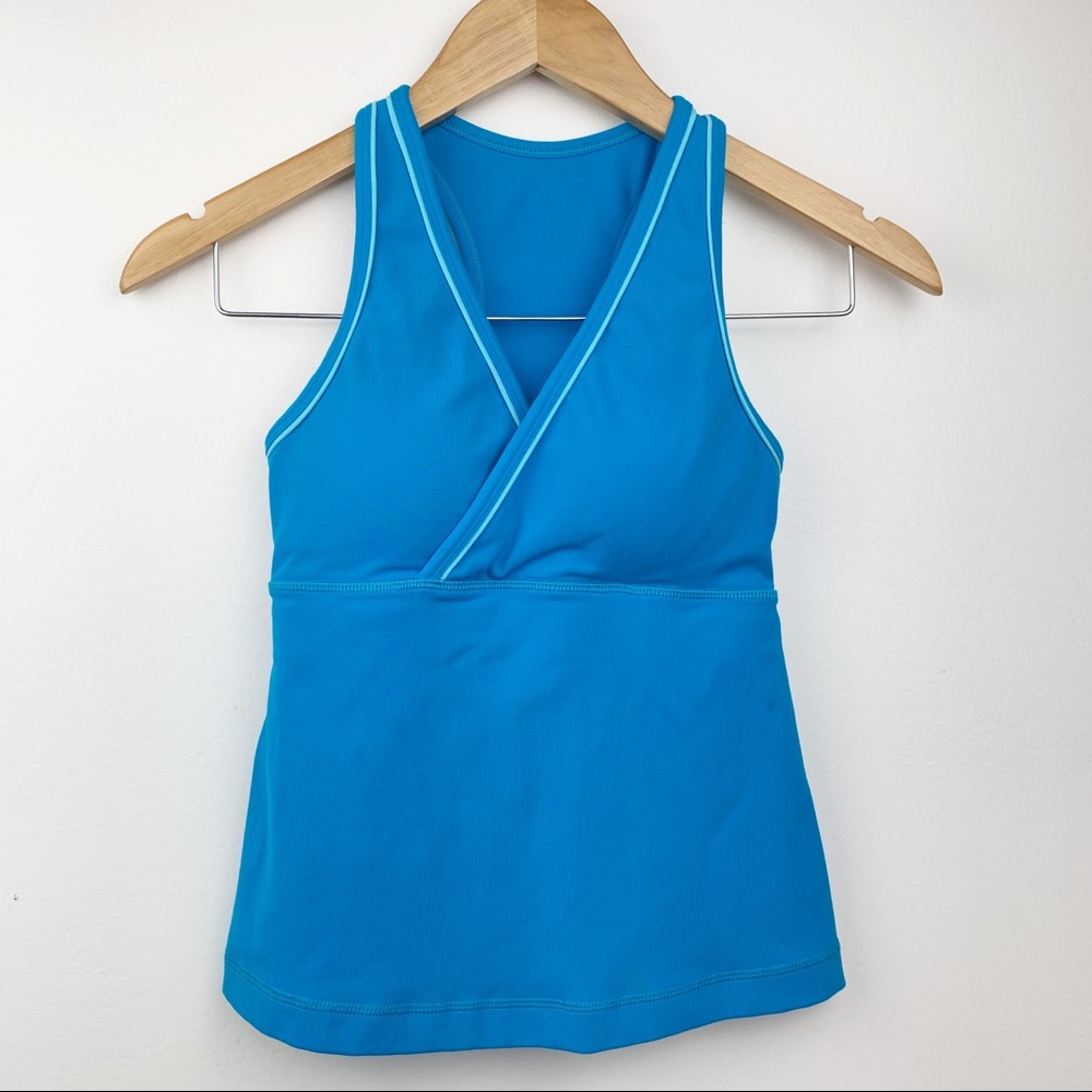 LULULEMON Deep V Padded Bra extra Thick Tank Top 6